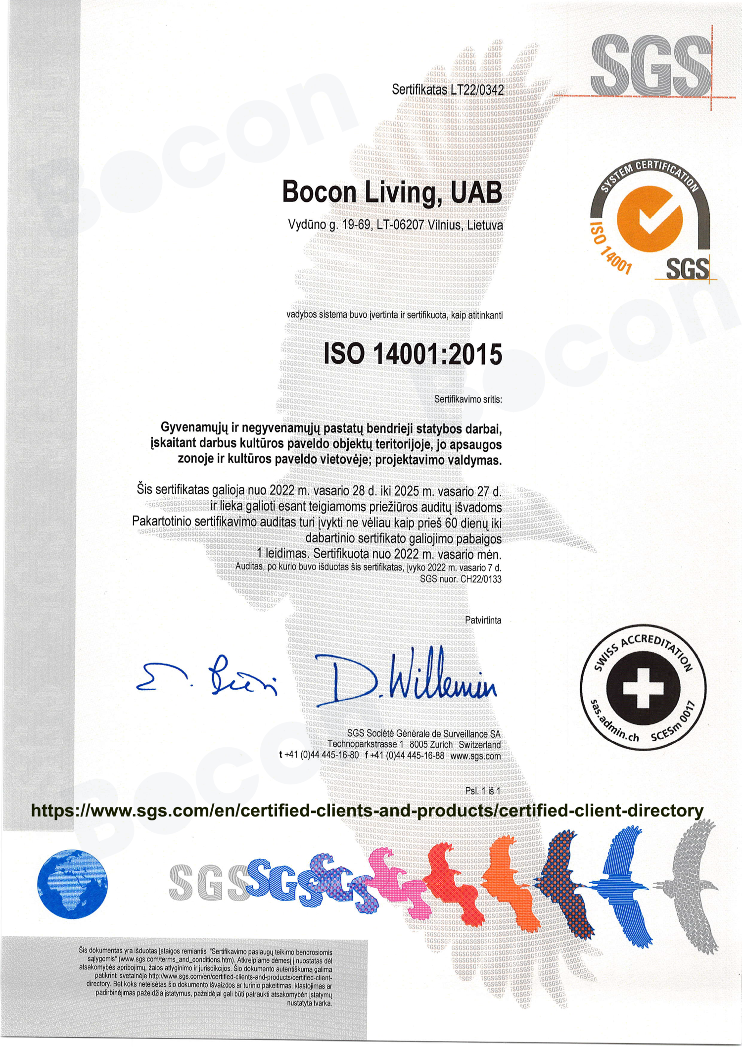 ISO 14001 su www 1500