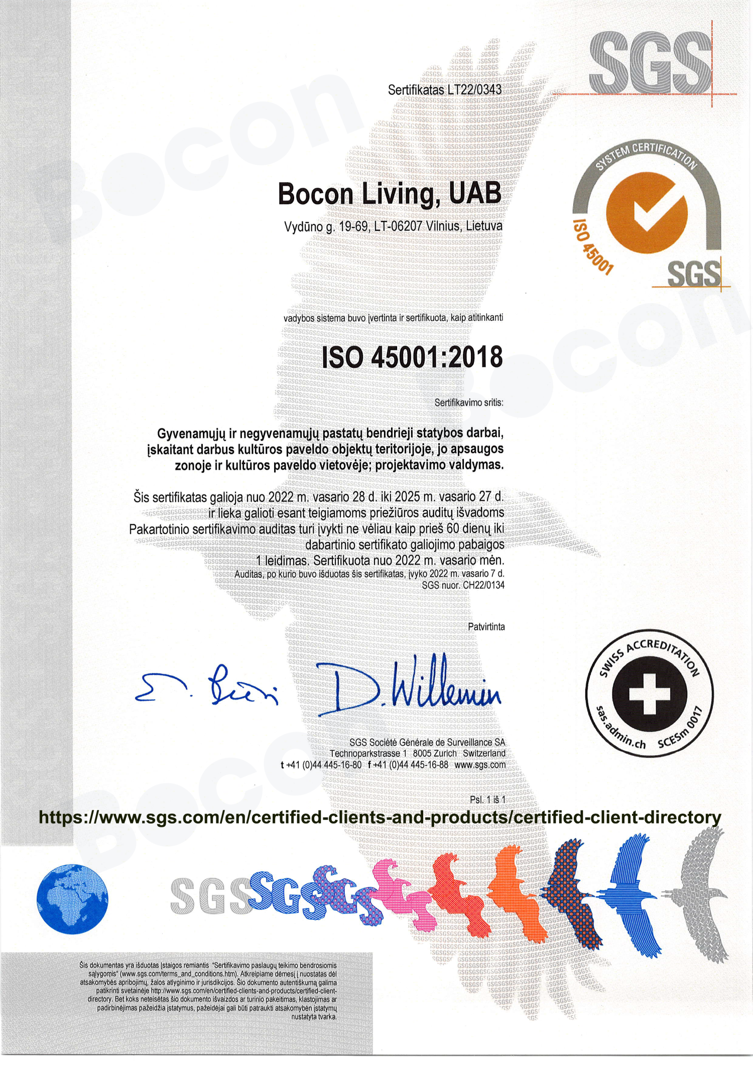 ISO 45001 su www 1500